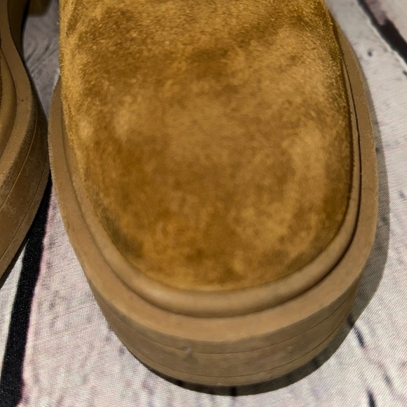 Zara Woman’s EU 39 US size 8 Genuine Suede and Faux Fur Boots - Picture 8 of 16